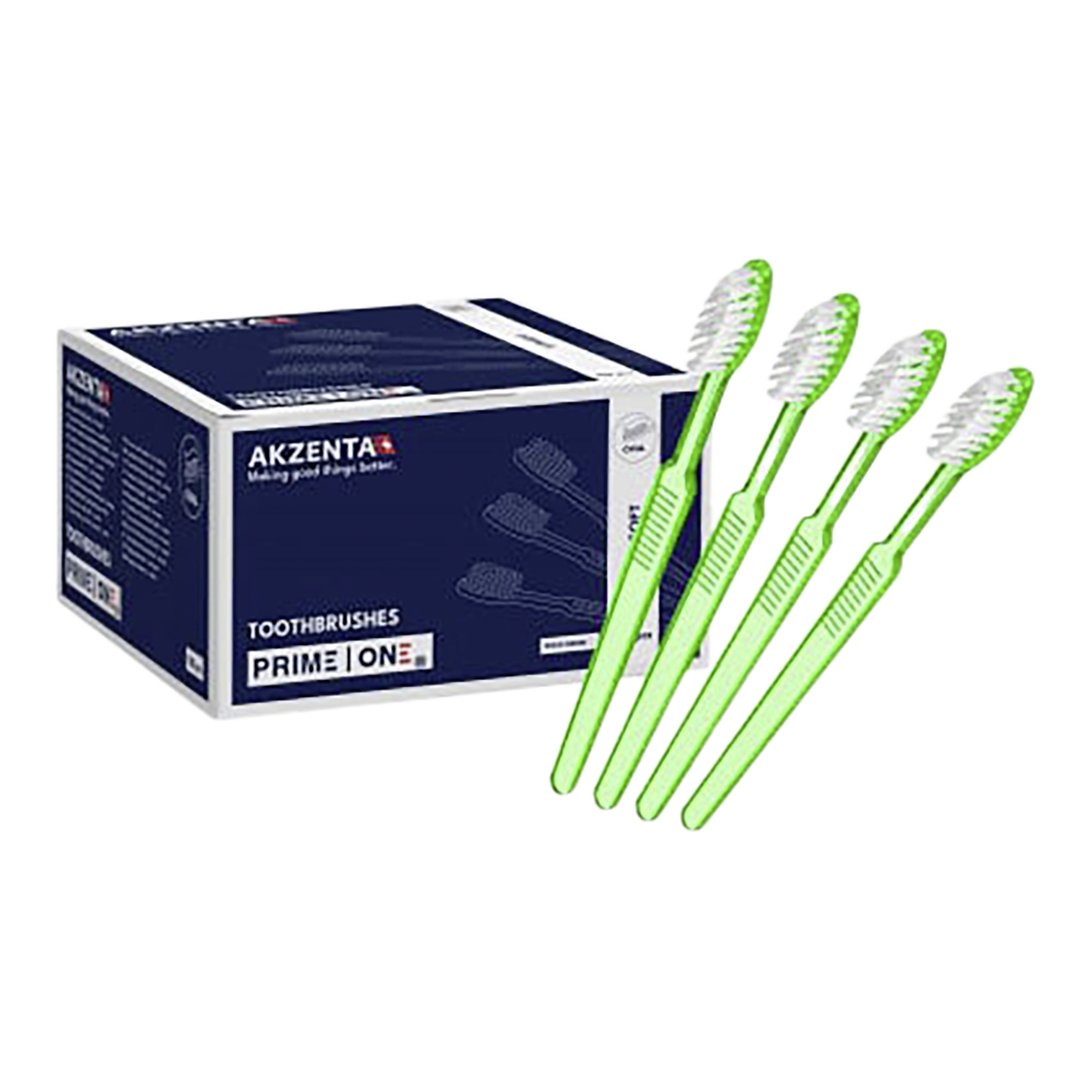 Einmalzahnbürste mit Paste Top Brush Fresh grün