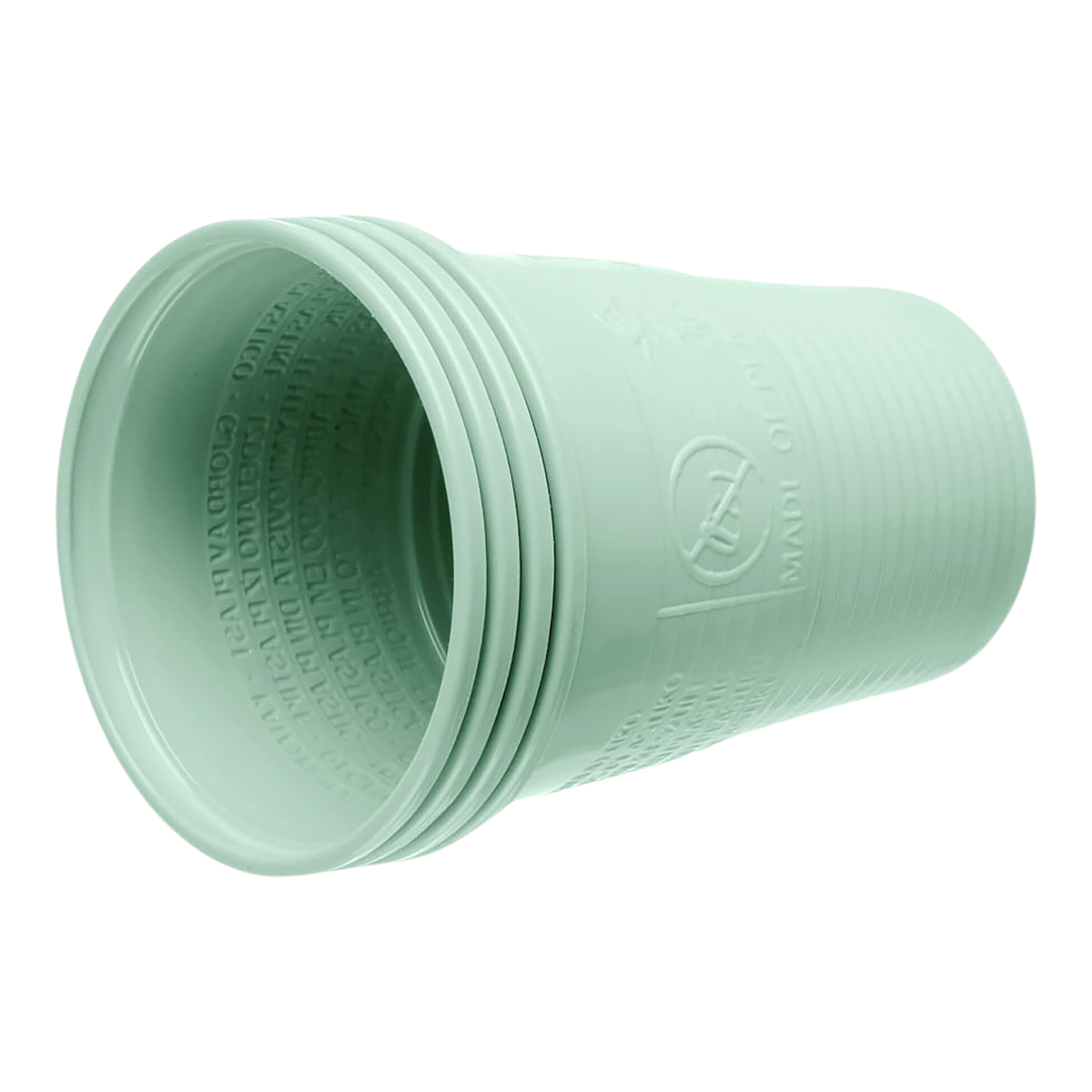 Tasses de bouche en tasse de tasse - Green à la menthe