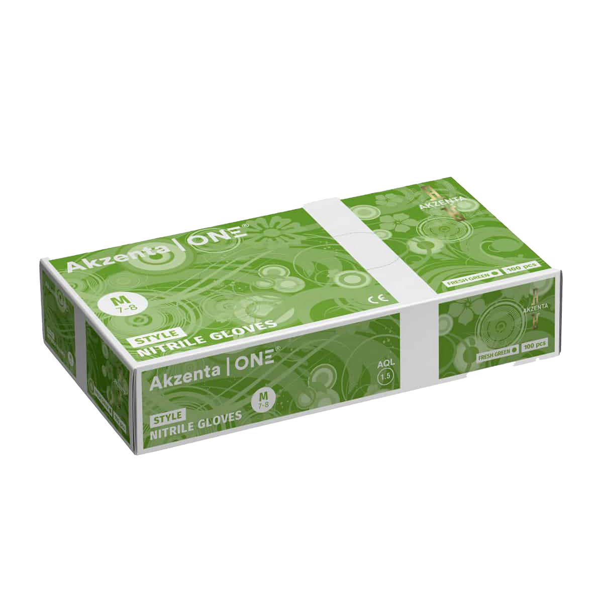 Akzenta ONE Nitril Fresh Grün Handschuhe