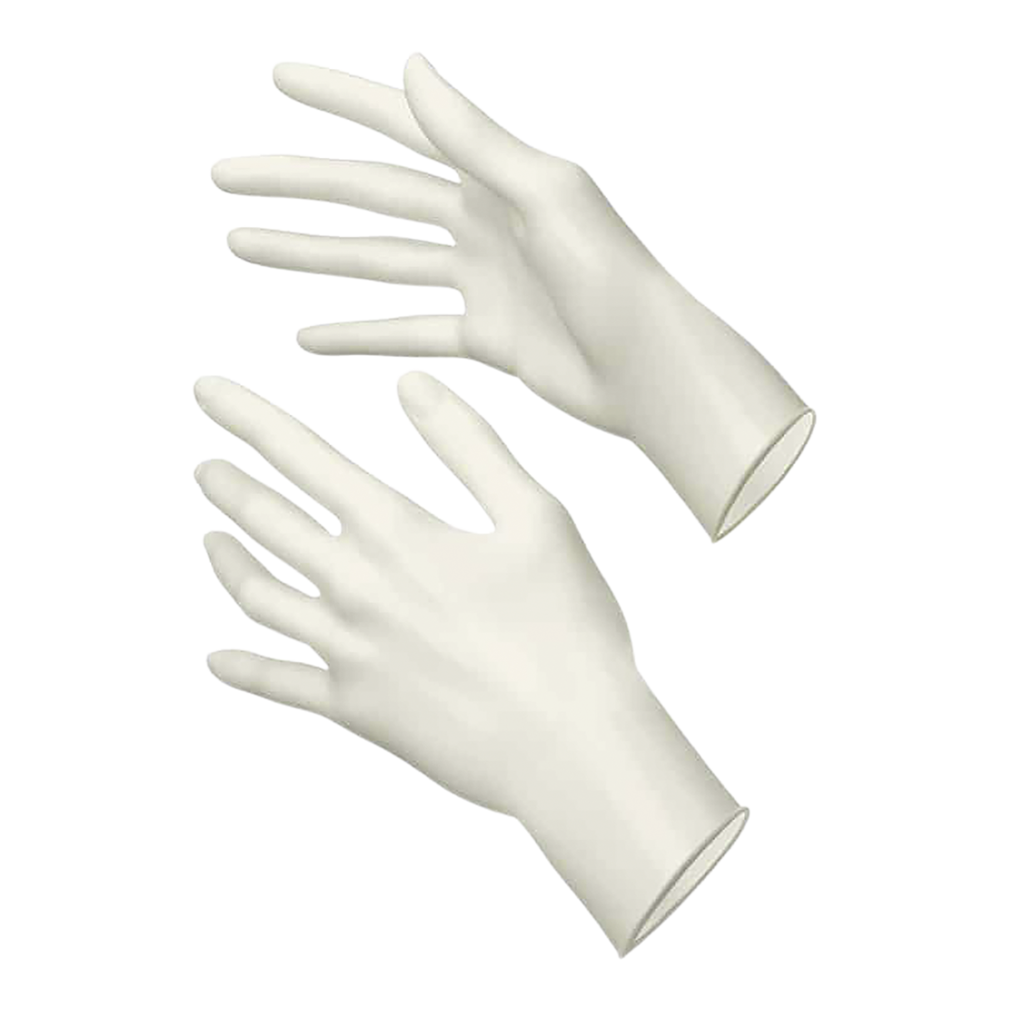 Yunoia Premium Latex White Handschuhe