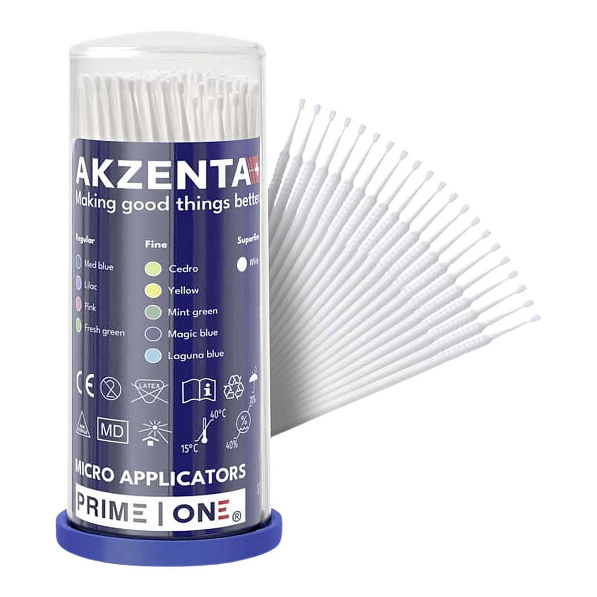 Micro applicateur prime un super fein - blanc
