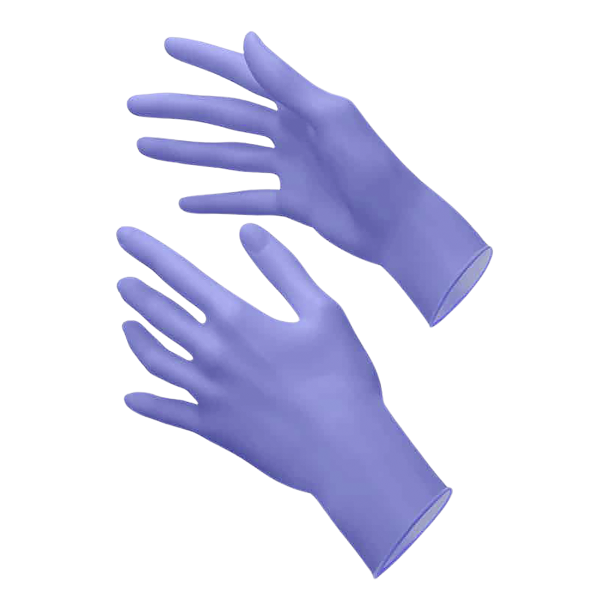 Yunoia Nitril Premium Purple Blue Handschuhe, bei fehlender Grösse, gleicher Artikel Tender lavender Akzenta