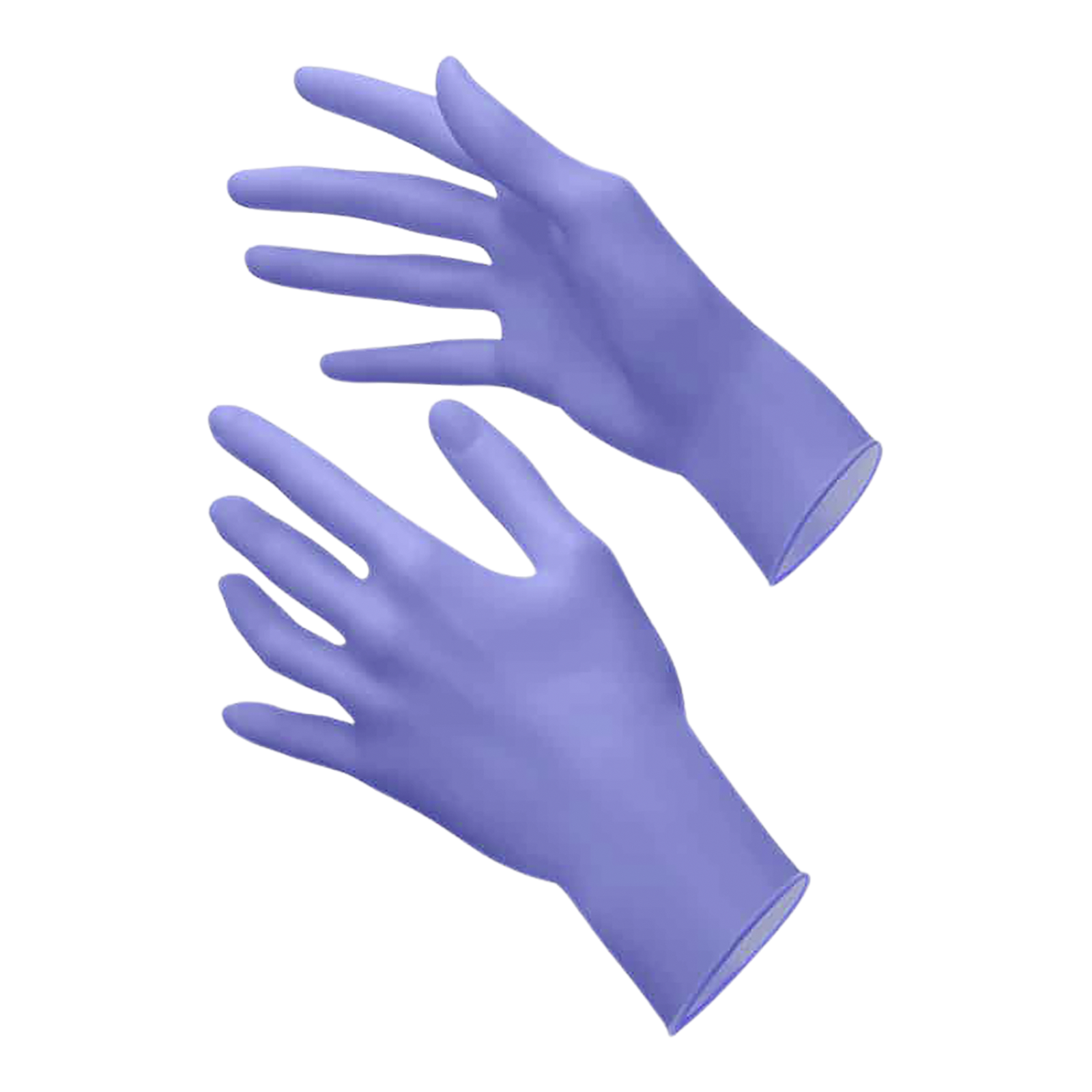 Yunoia Nitril Premium Purple Blue Handschuhe, bei fehlender Grösse S & L, gleicher Artikel Tender lavender Akzenta