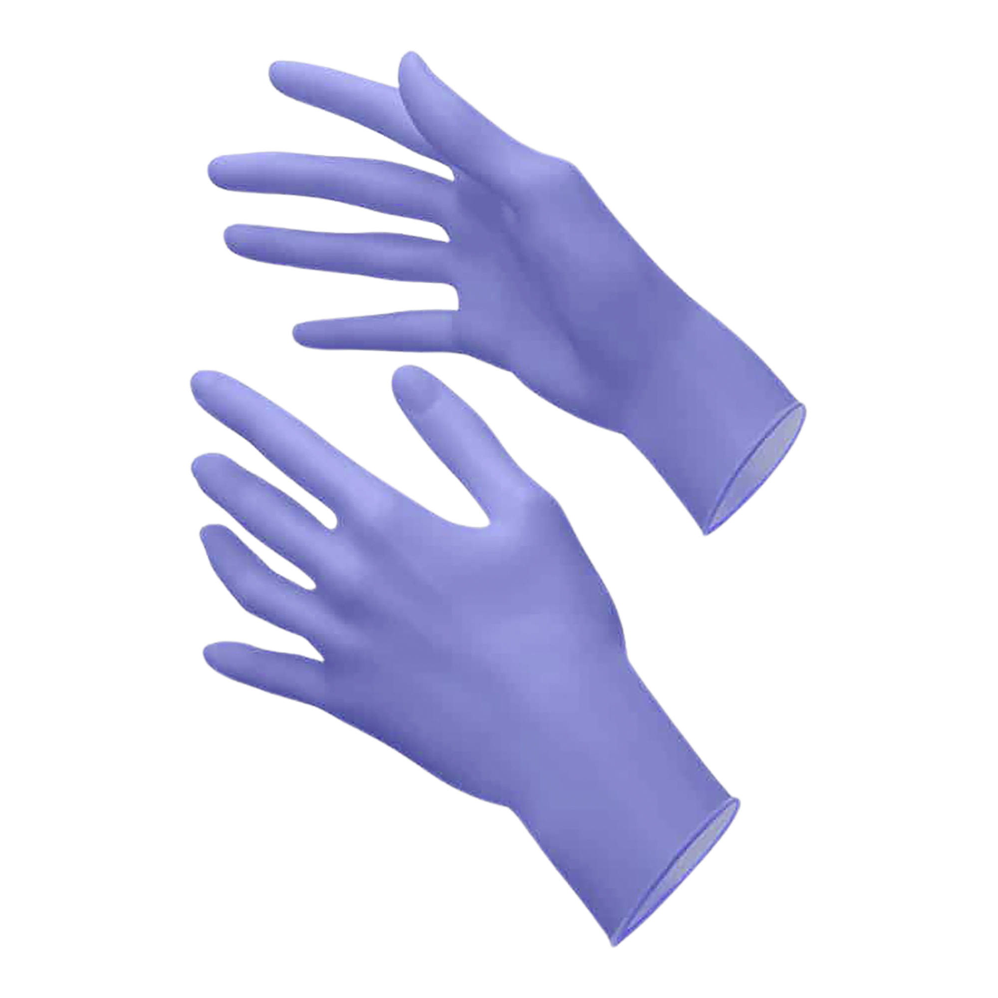 Yunoia Nitril Premium Purple Blue Handschuhe, bei fehlender Grösse, gleicher Artikel Tender lavender Akzenta