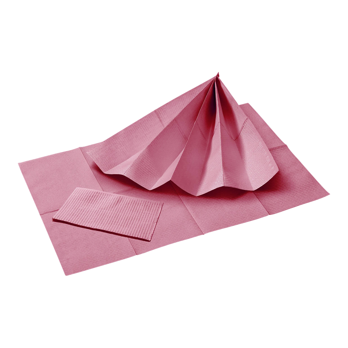 PRIME ONE Akzenta Patienten Servietten - Fuchsia