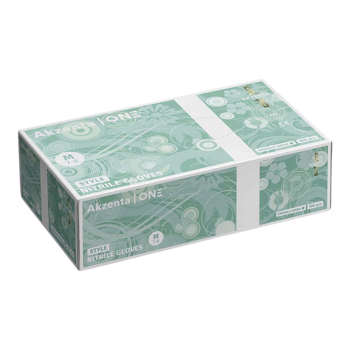 Akzenta Style Nitril Emerald Handschuhe