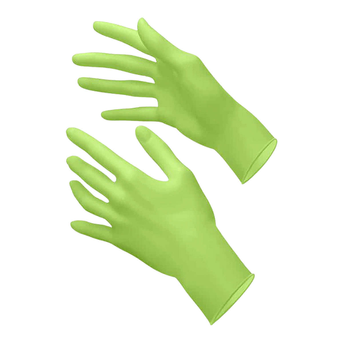 Akenta Art One Nitril Mamba Green Gloves