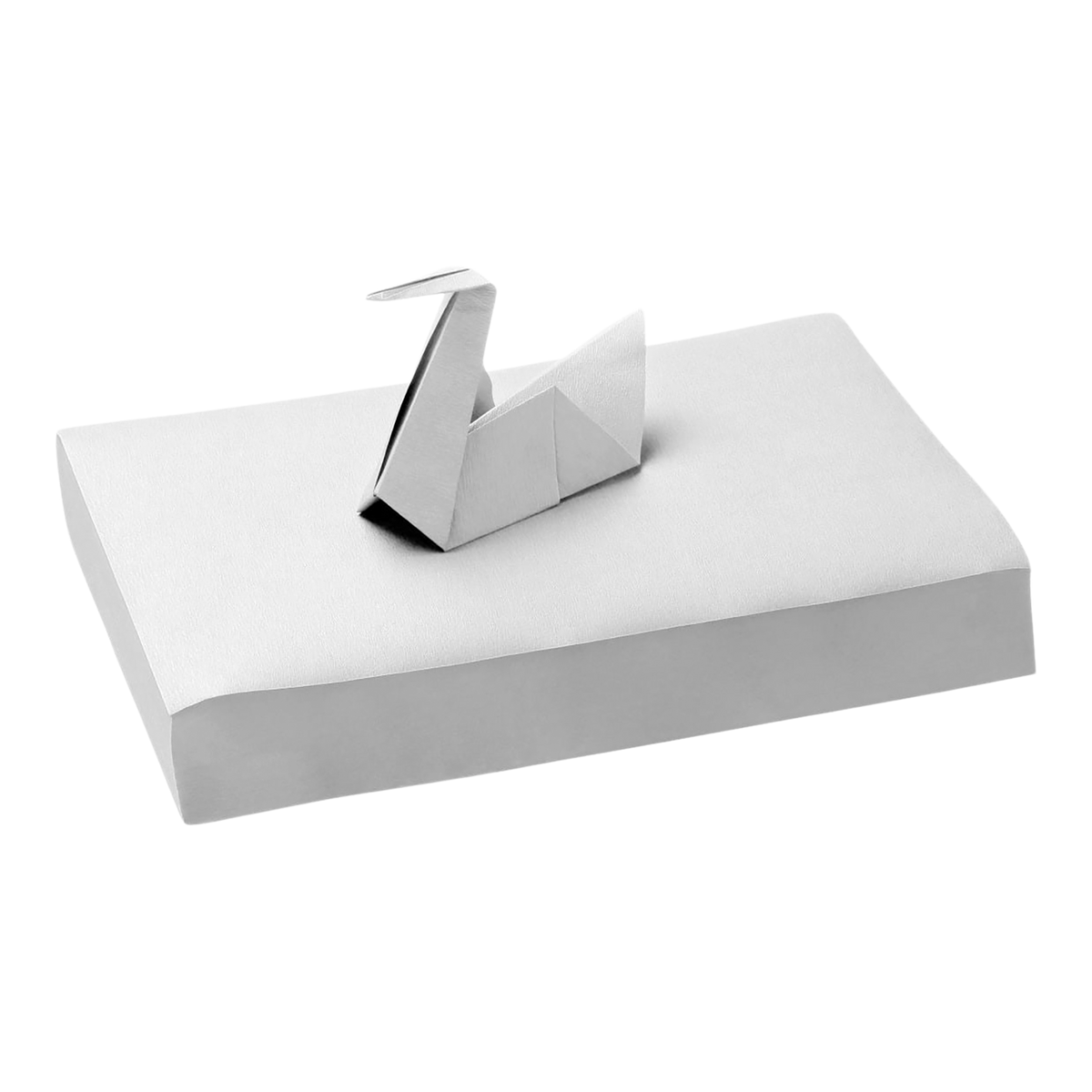 Papier filtre du plateau supérieur Akenta - blanc