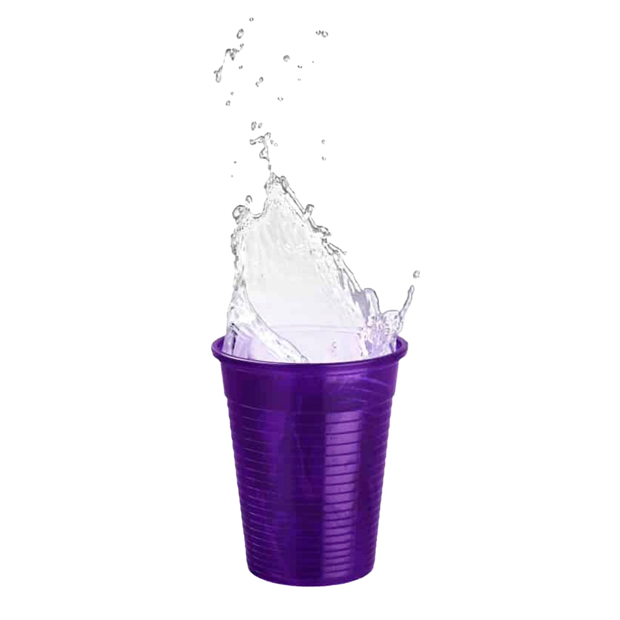 Mundspülbecher Top Cups - Dunkelviolet